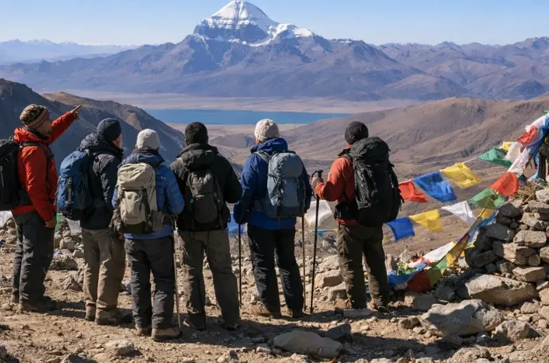 8-tägige Mount-Kailash-View-Tour ab Nepal